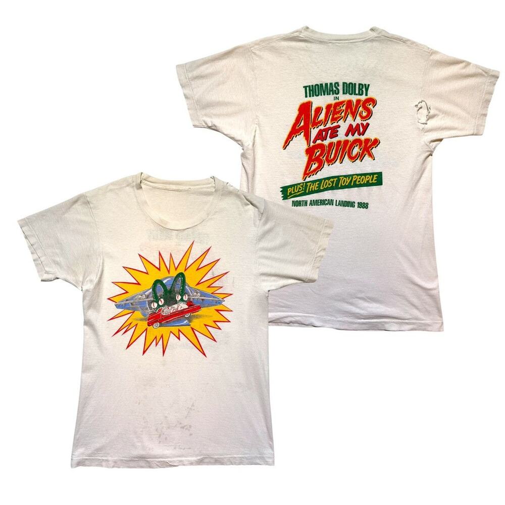 1988 Thomas Dolby "Aliens Ate My Buick" tour tee